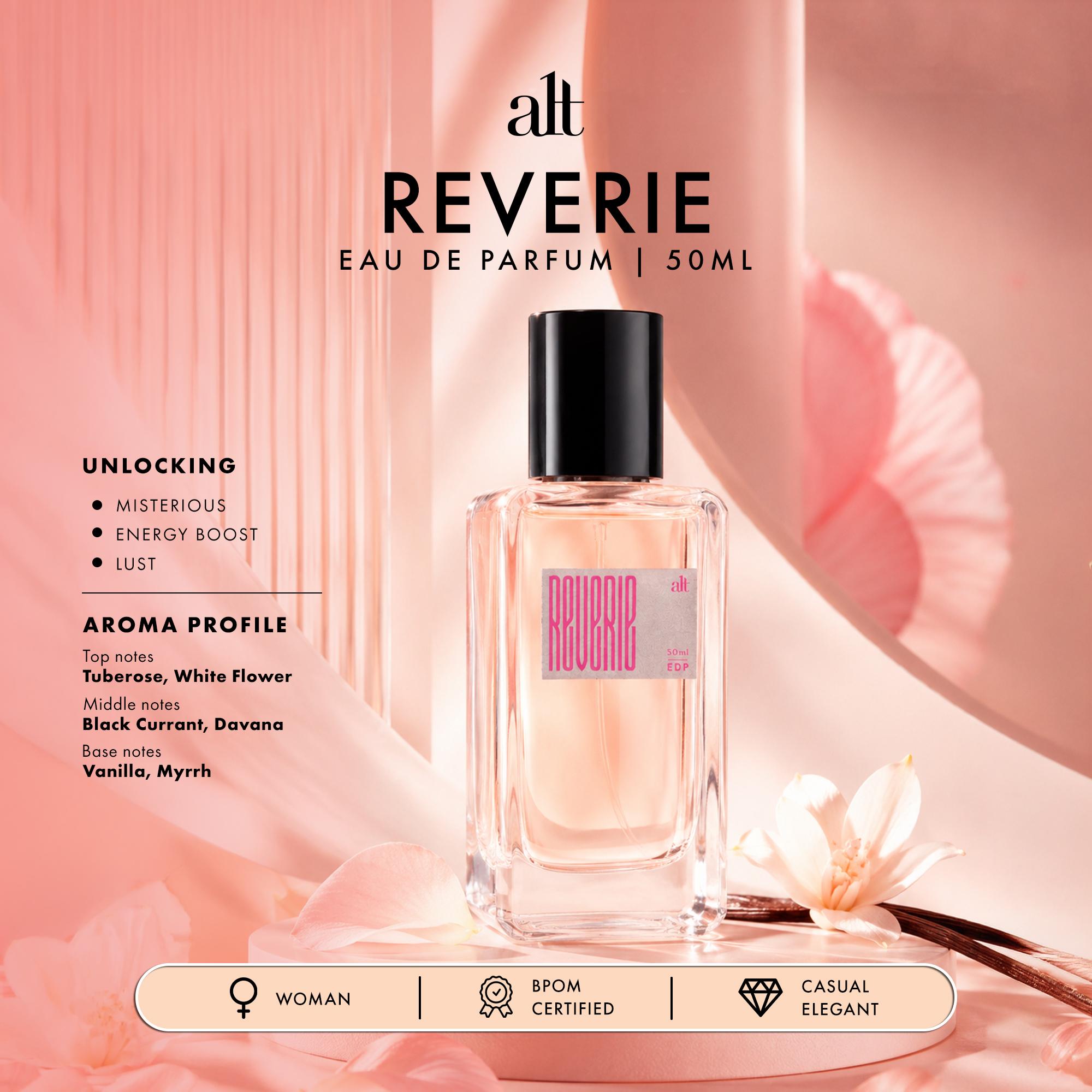 ALT Perfumery - Reverie EDP 50ml | Sweet Floral Soft Vanilla Perfume