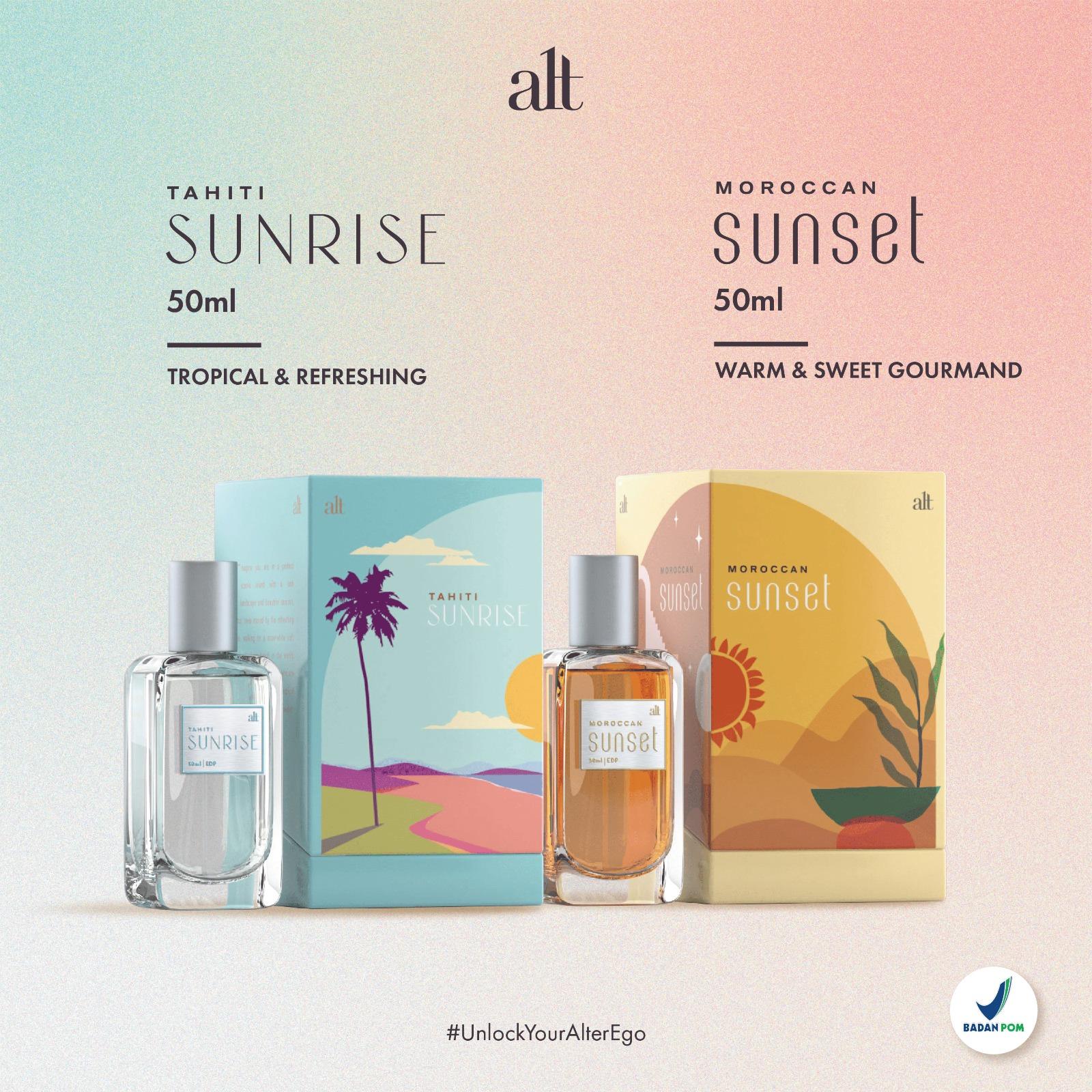 ALT Perfumery - Sun Series EDP 50ml | Bundling Get 2 Exclusive Perfume - Neroli + Tropical